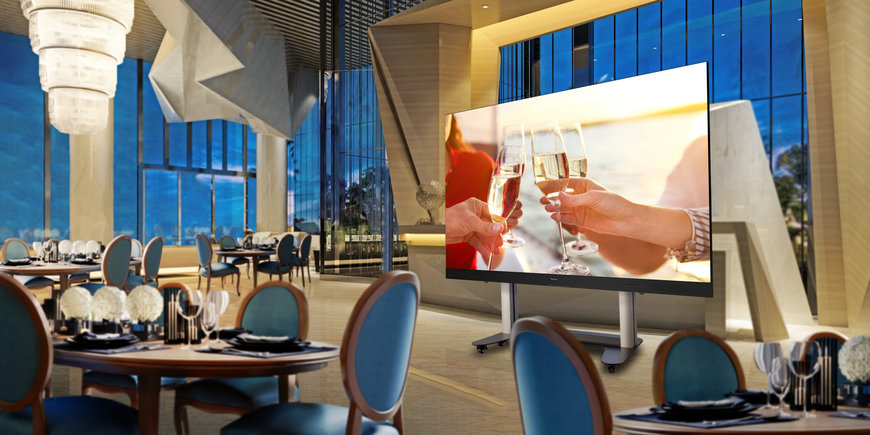 ViewSonic’s Foldable 135” LED Displays Offer Enhanced Flexibility and Agility to Hospitality and Event Industries